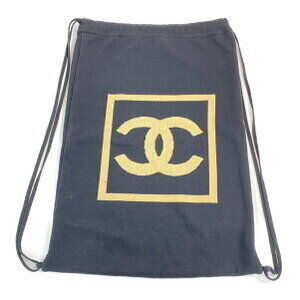 Chanel Sport Knit Backpack Black